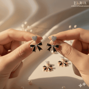 Gold Plated Korean Party Wear Earrings