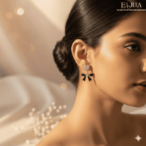 Gold Plated Korean Party Wear Earrings